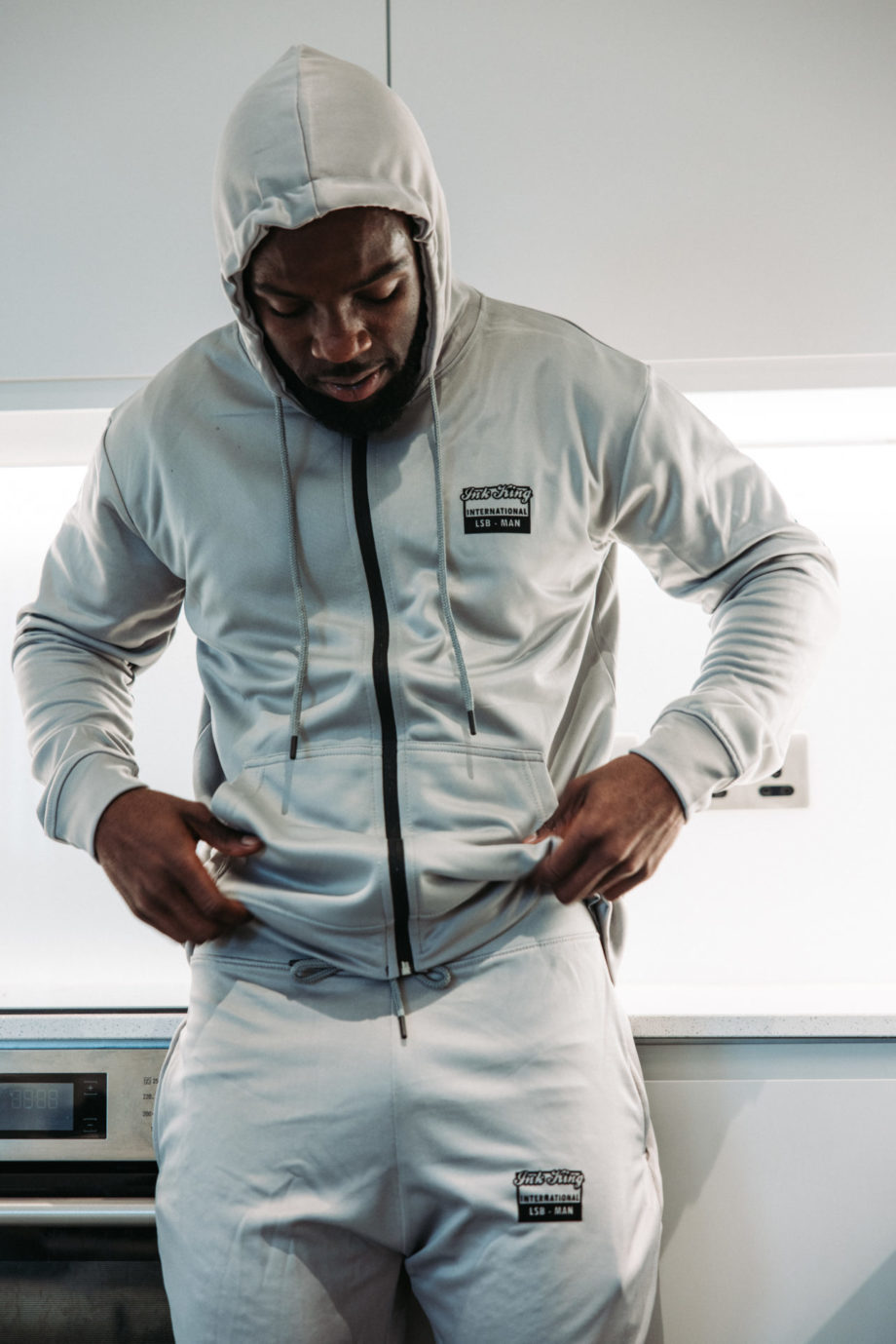 Grey InkTech Hoodie