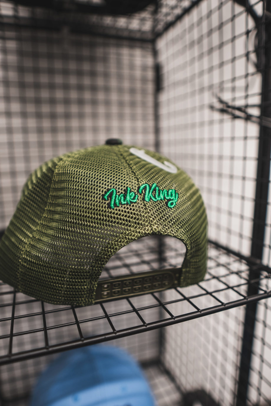 Green Camo International Trucker Hat